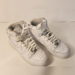 Nike Air Force 1 High Triple White, Womens Size  7